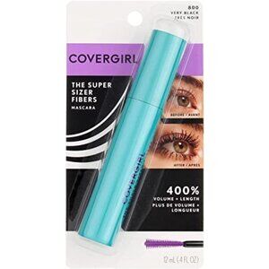 COVERGIRL The Super Sizer Fibers Mascara, Very Black,